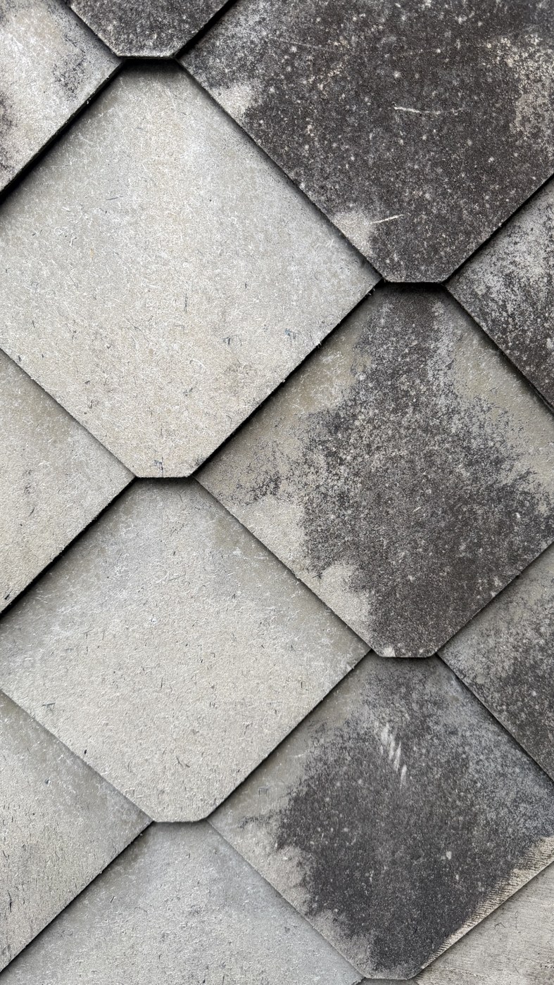 Vorher-Nachher-Reinigung einer Steinfläche